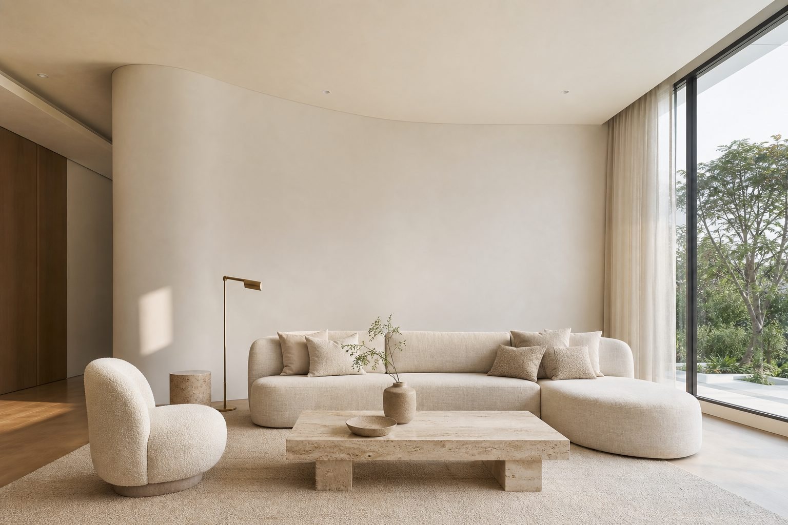 Beautifully renovated living room