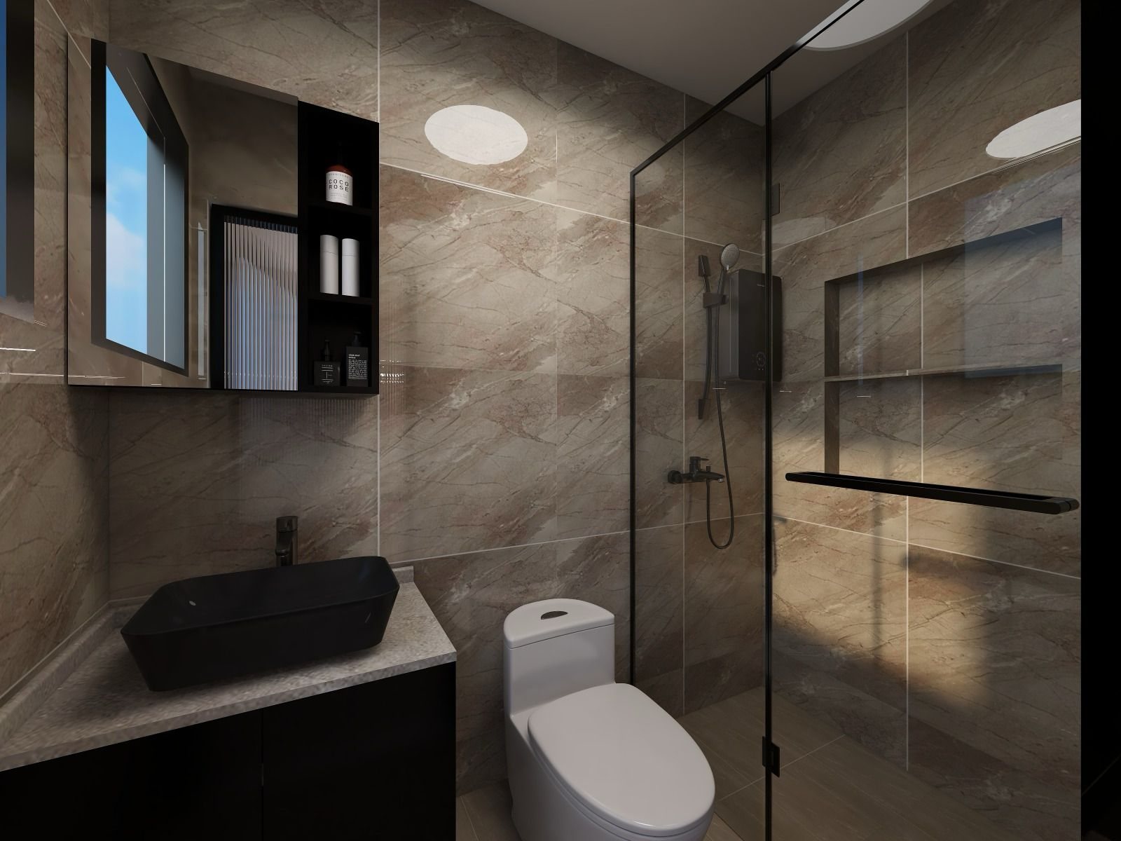 Stone Feature Bath